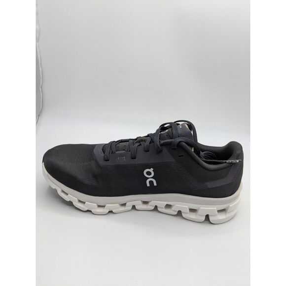 On Men's Cloudflow 4 Sneakers,  Black | White, 8.5 Medium US - Picture 8 of 13